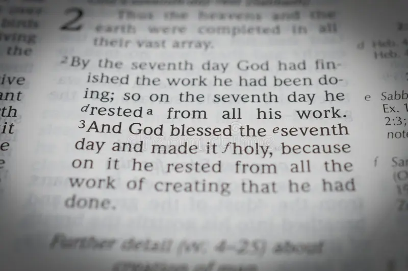 Genesis 2:3 Bible Verse